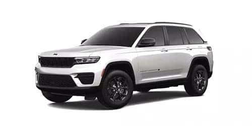 2024 Jeep Grand Cherokee Altitude trim in white