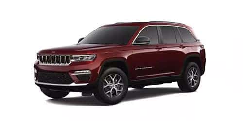 2024 Jeep Grand Cherokee Limited trim in red