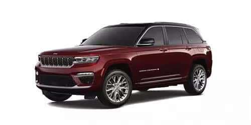 2024 Jeep Grand Cherokee Summit trim in red
