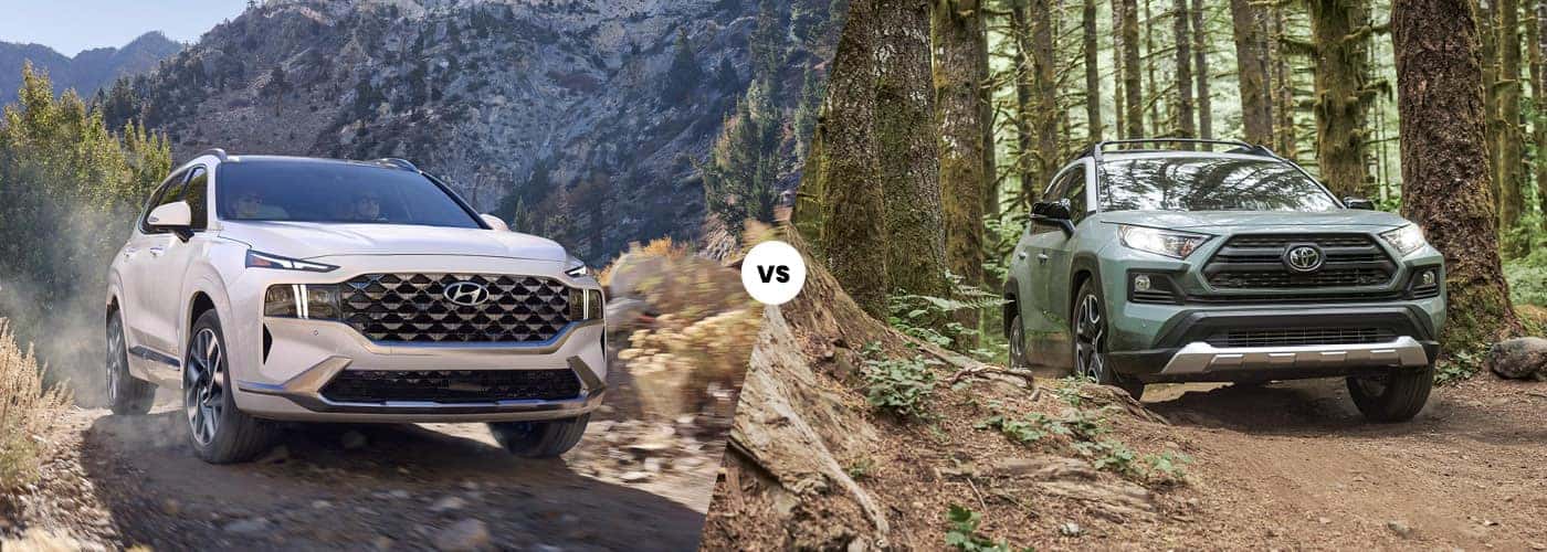 2021 Hyundai Santa Fe vs. 2021 Toyota RAV4 | Clay Cooley Hyundai Of ...