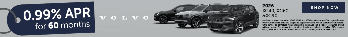 July XC40,XC60, XC90 Offer