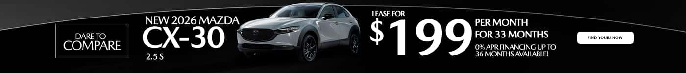 Mazda CX-30 September 2026 Offers