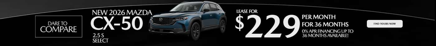 Mazda CX-50 September 2026 Offers