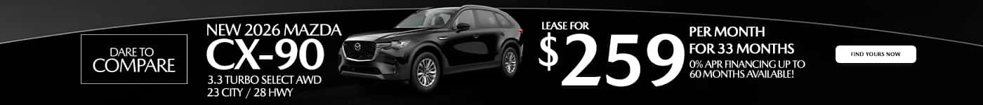 Mazda CX-90 September 2026 Offers