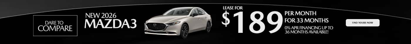 Mazda3 September 2026 Offers