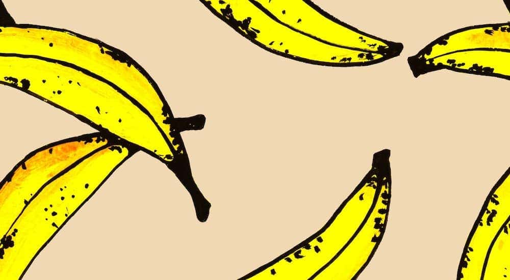 andy warhol banana wallpaper