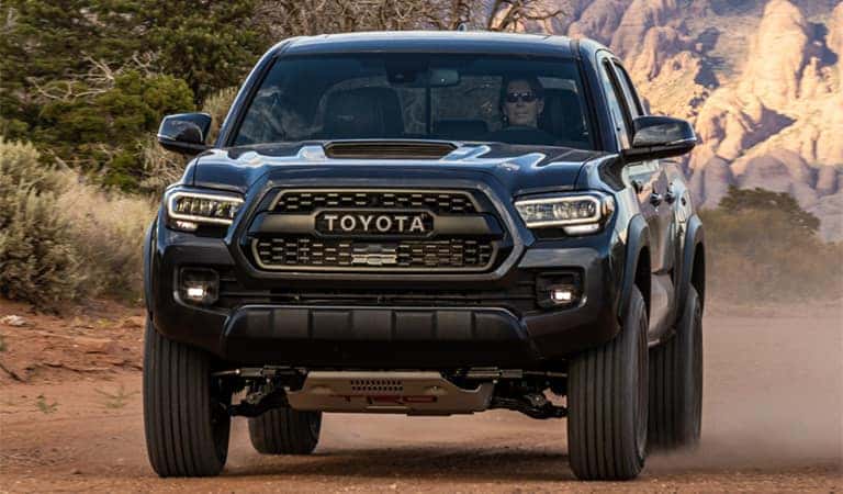 thumbnail interactive-video image 1 of Fits 2016-2022 Toyota Tacoma Black Rear Protector Truck Cab Spoiler 1 of 12