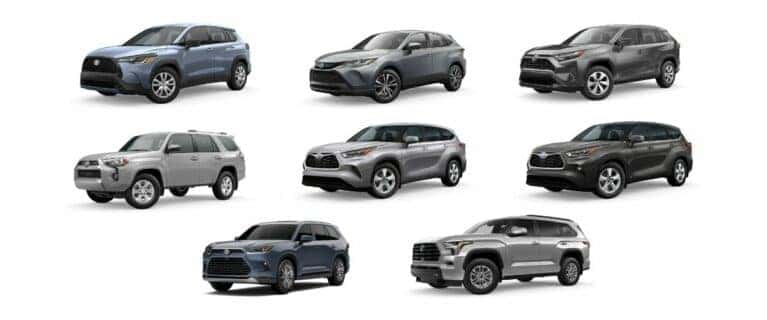 Explore Toyota SUV Sizes: From Compact to Full-Size SUVs