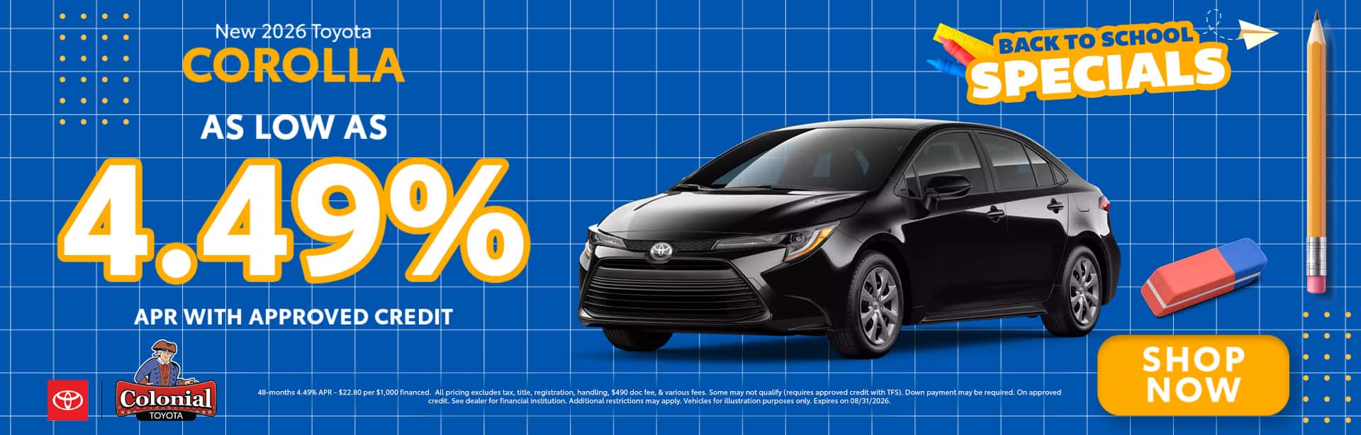 New 2026 Toyota Corolla