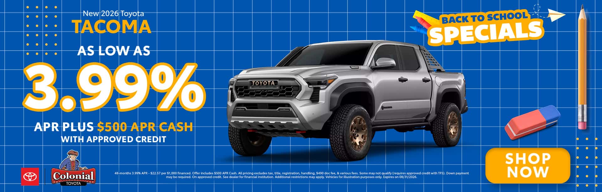 New 2026 Toyota Tacoma