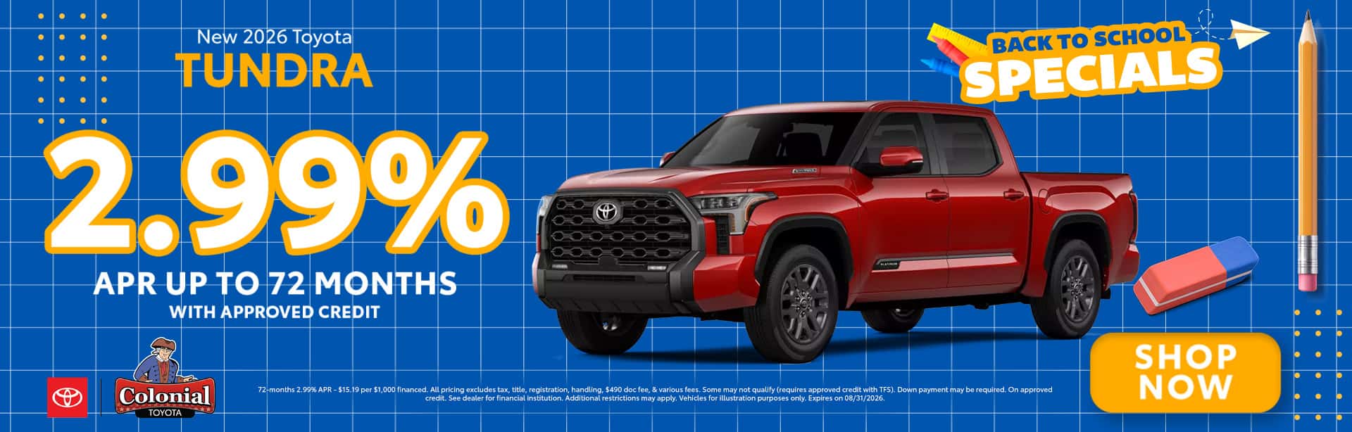 New 2026 Toyota Tundra