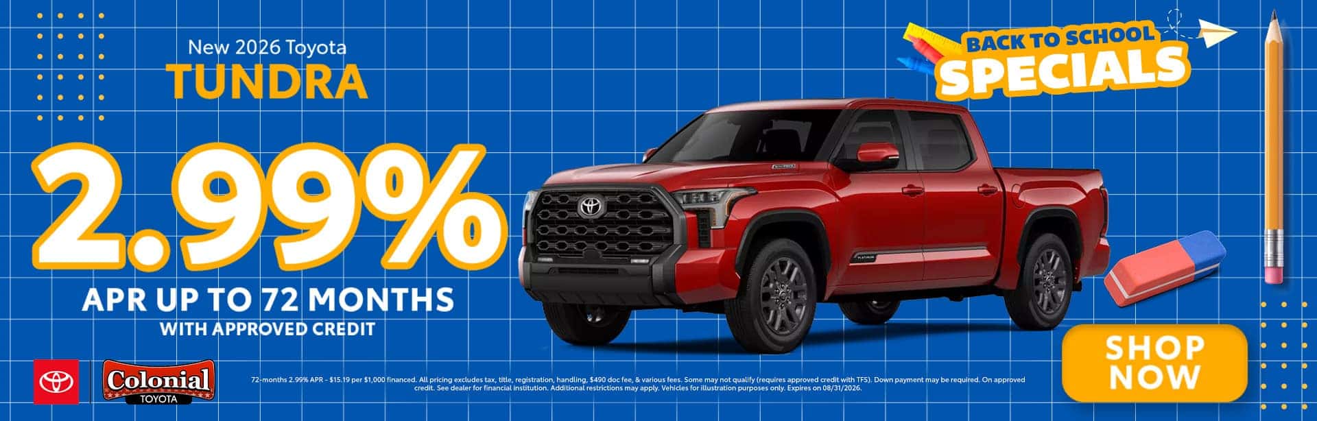 2.99% APR
