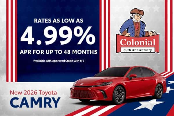 Rates as low as 4.99% APR for up to 48 Months *Available with Approved Credit with TFS