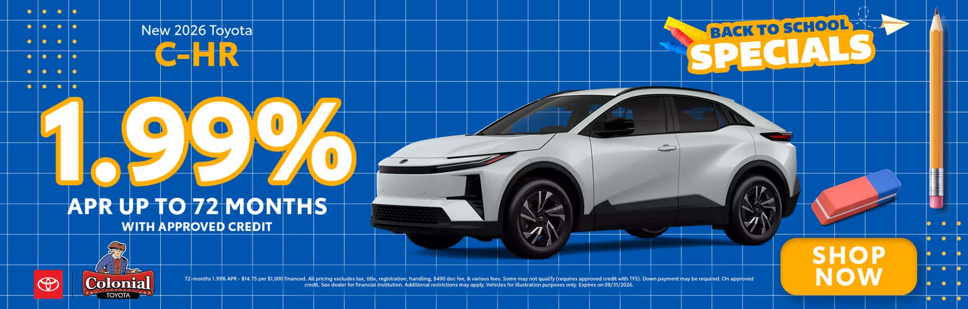 New 2026 Toyota C-HR