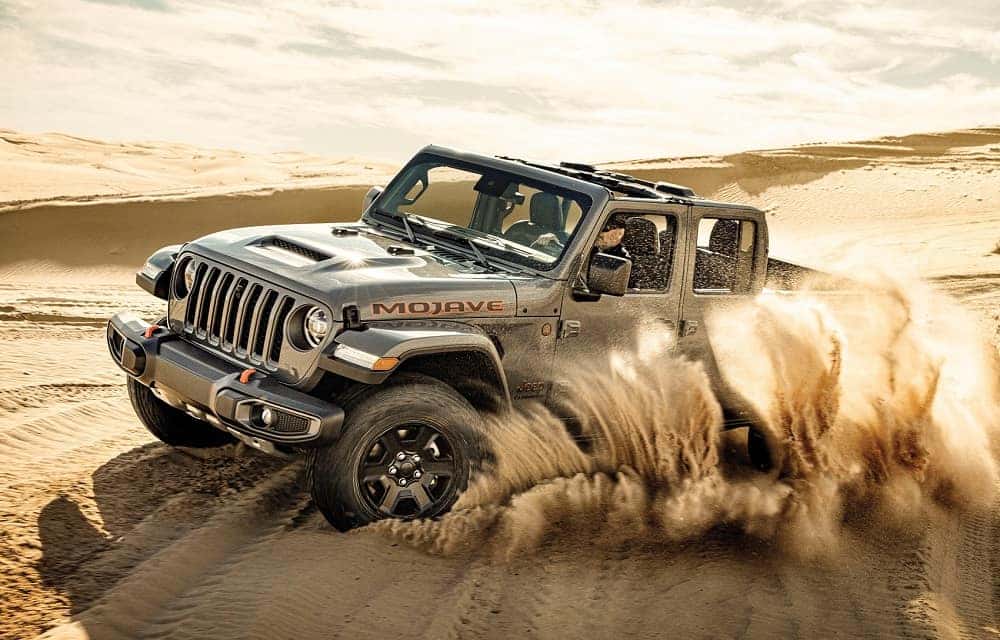 Jeep Gladiator off-roading power