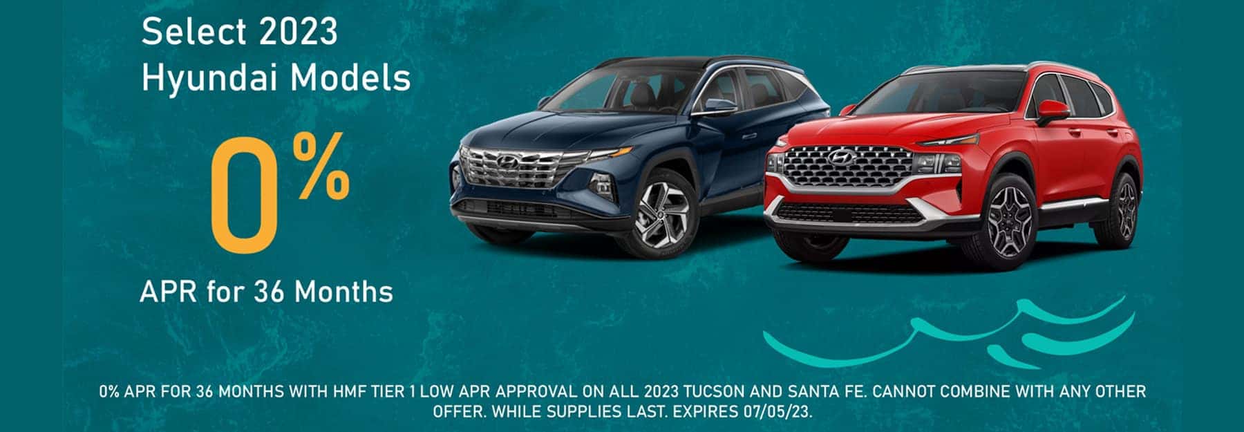 0% APR for 36 months on select 2023 models