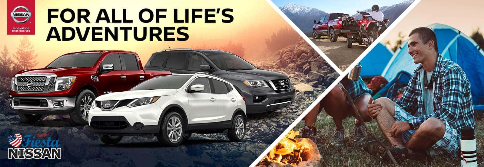 Weekend Adventurers | Fiesta Nissan | Edinburg, TX, image size:1598x553