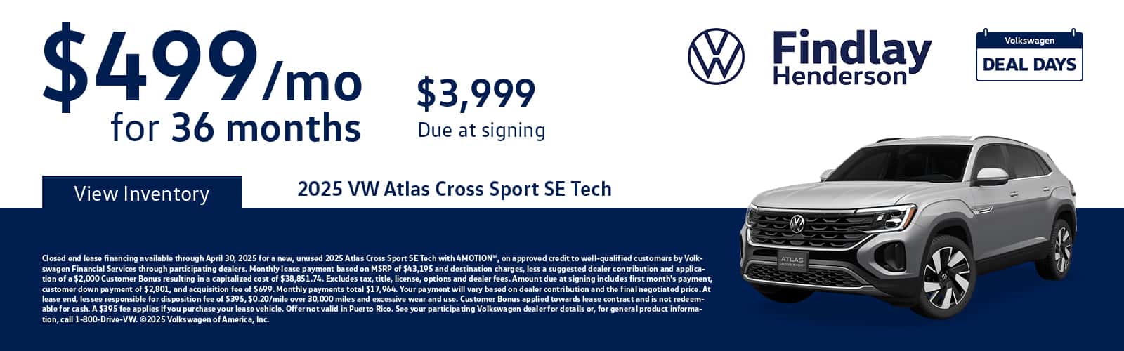 2025 ATLAS CROSS SPORT