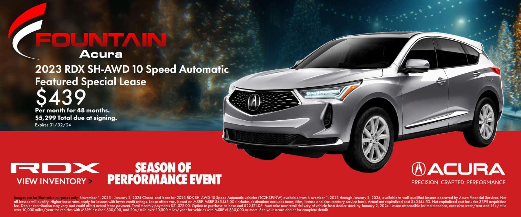 Fountain Acura Acura Dealer in Orlando, FL