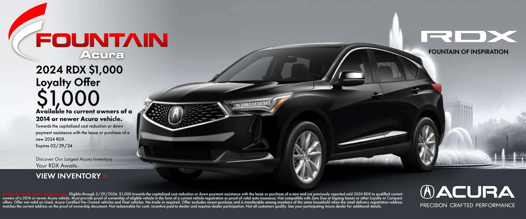 Fountain Acura Acura Dealer in Orlando, FL