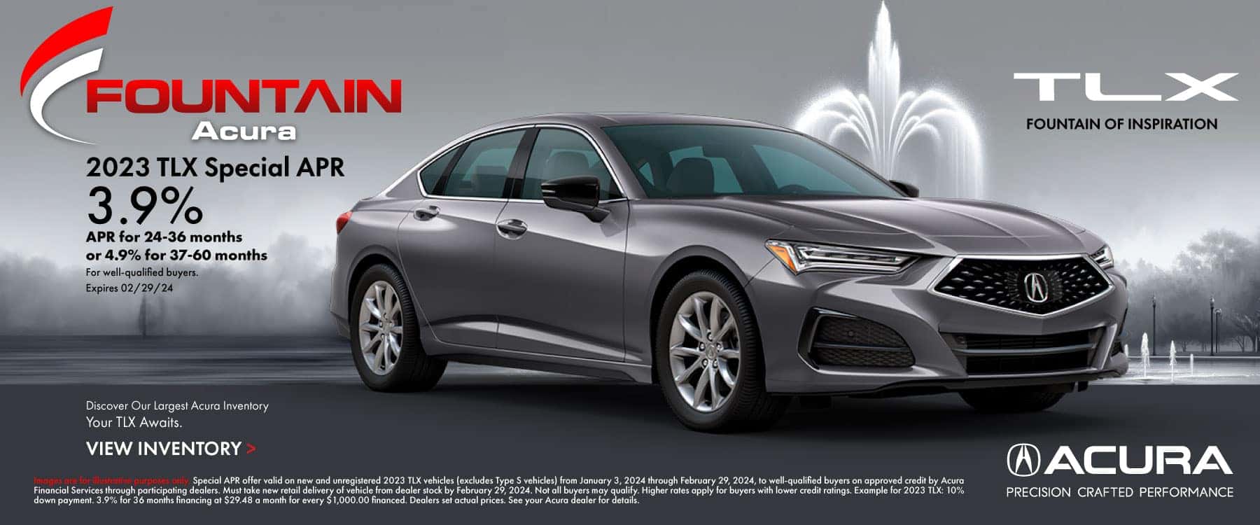 Fountain Acura Acura Dealer in Orlando, FL