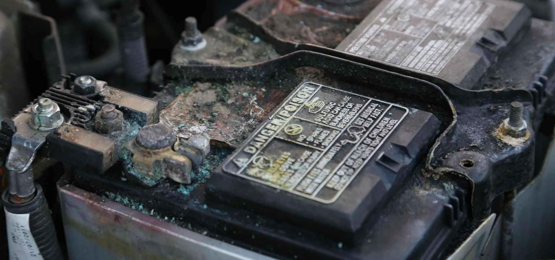 How to clean a deals corroded battery