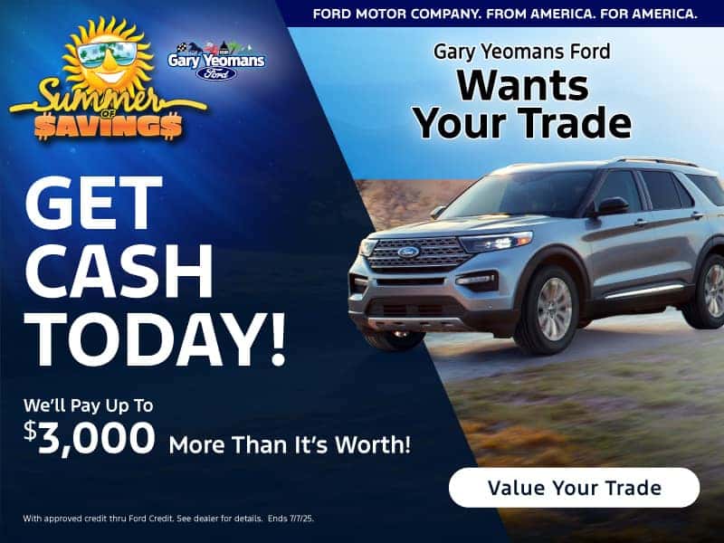 We Want Your Trade!