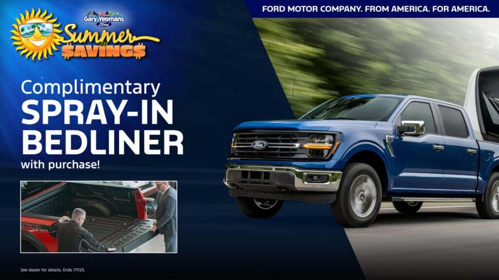 Complimentary Bedliner With Purchase!