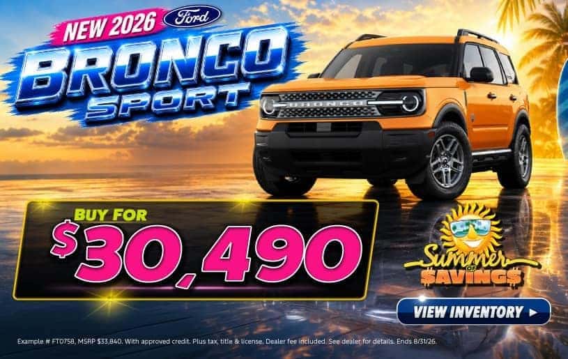 2026 Ford Bronco Sport 
