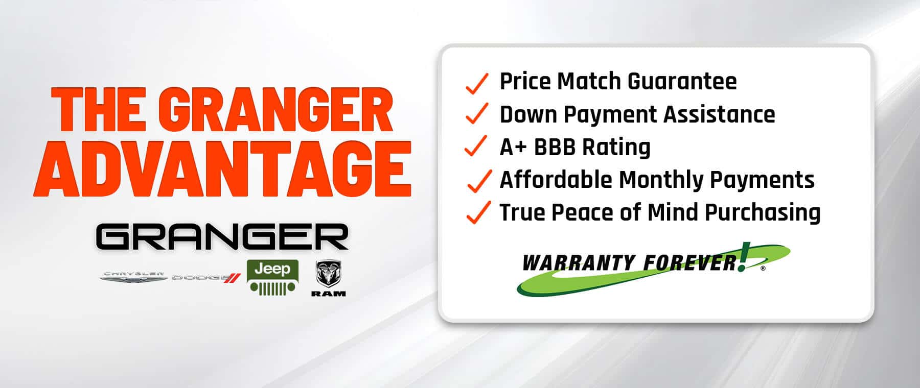 Granger CDJR - Experience the Granger Advantage!