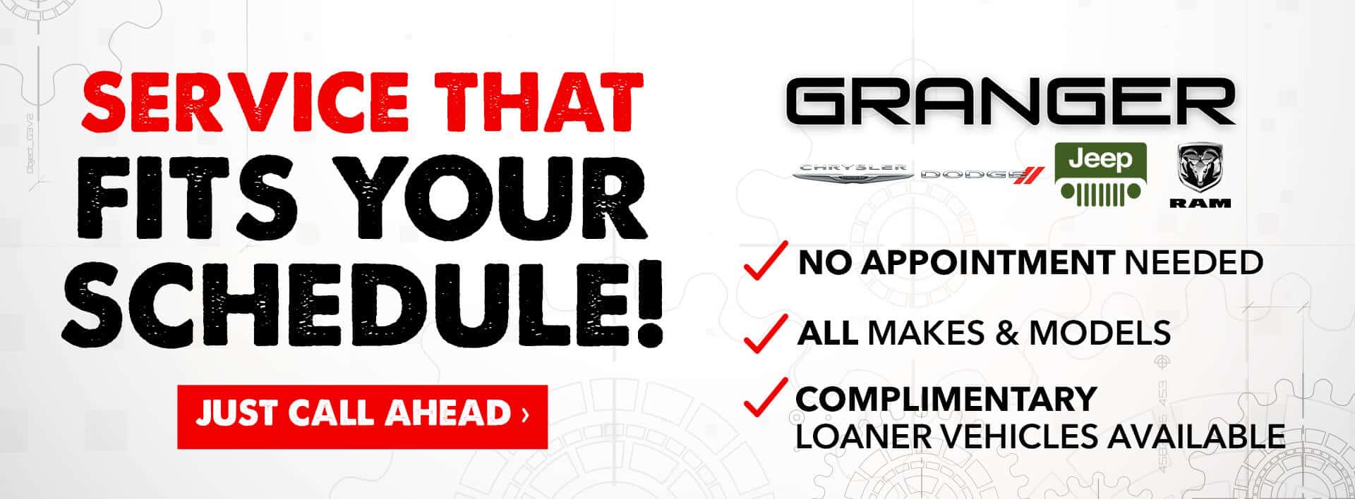 Granger CDJR - Service That Fits Your Schedule