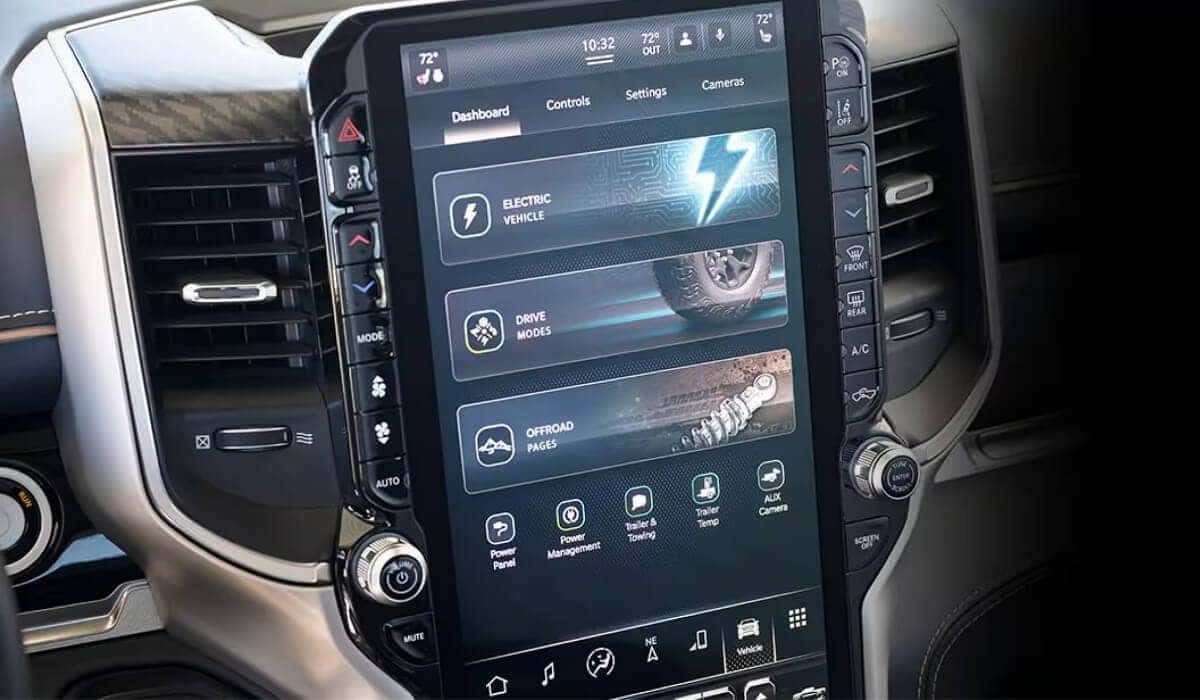 2027 RAM 1500 REV Infotainment