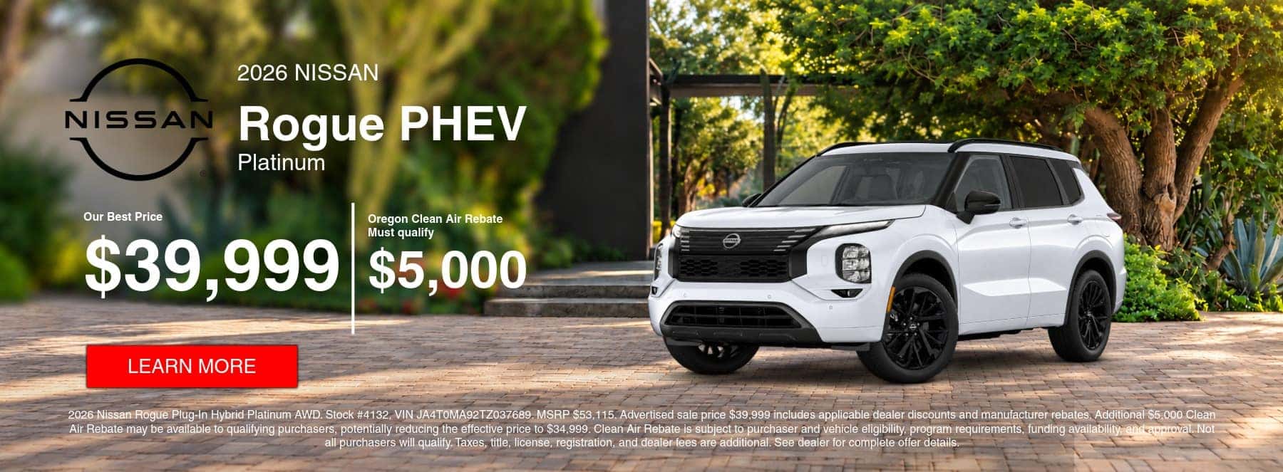 Nissan Rogue PHEV