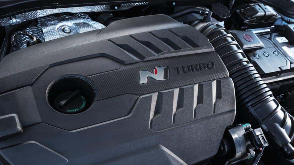 2022 Hyundai Veloster N turbo engine