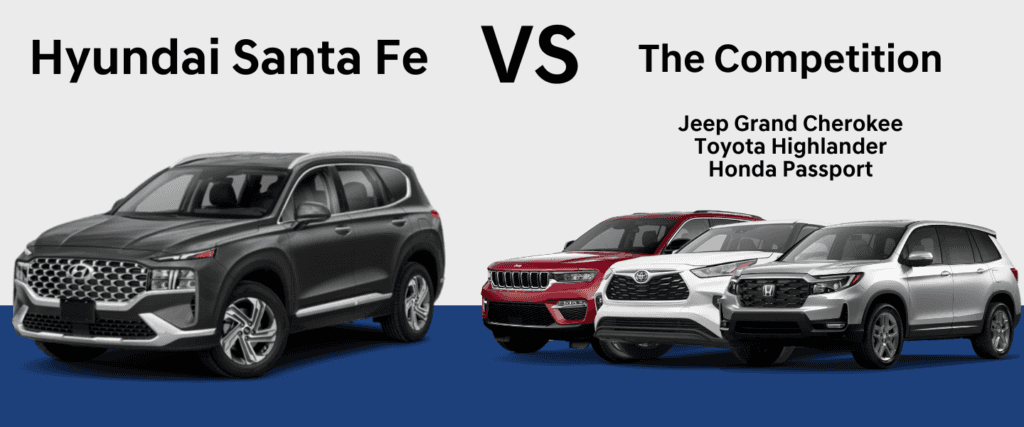 Hyundai Santa Fe vs. the Competition | Greenville Hyundai