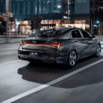 2023 Hyundai Elantra rear view
