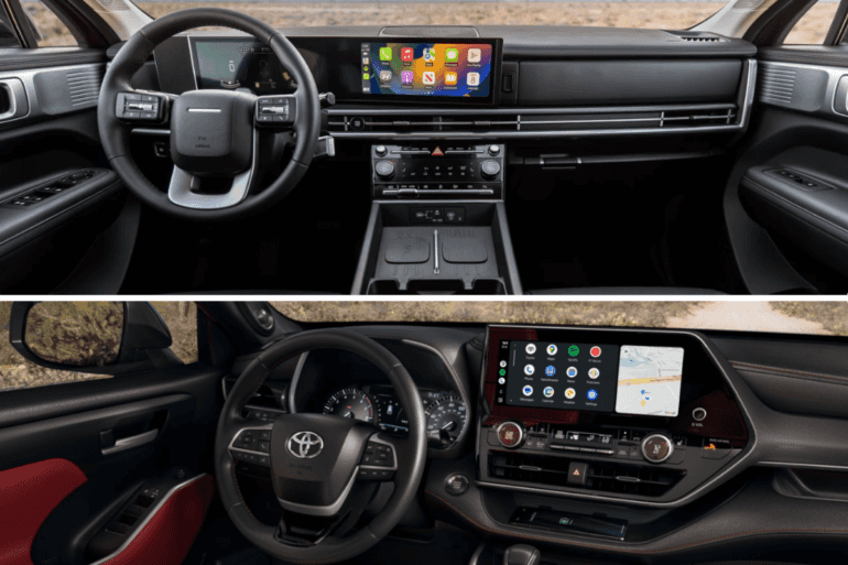 Hyundai Santa Fe vs. Toyota Highlander - SUVs in Greenville, TX