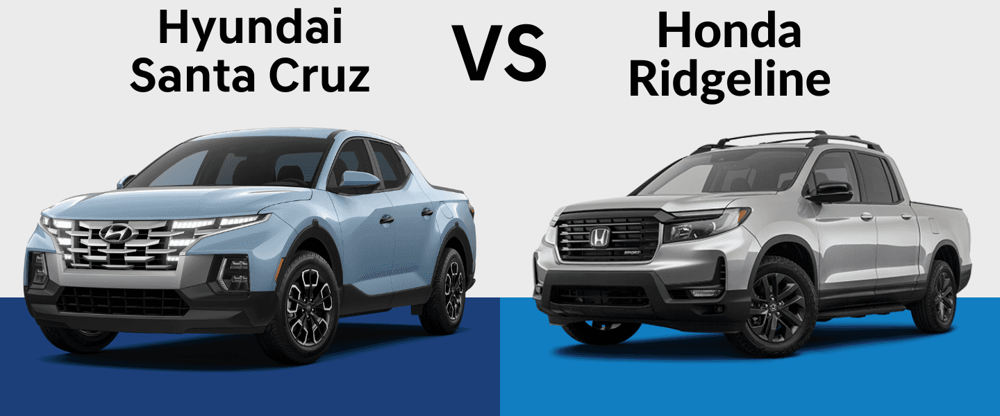 Hyundai Santa Cruz vs. Honda Ridgeline in Greenville, TX