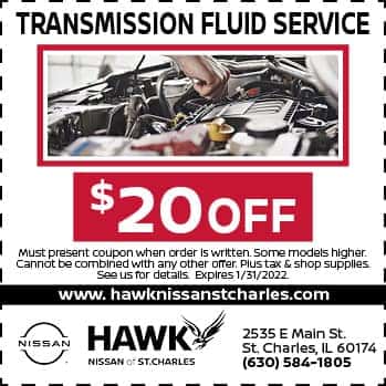 Transmission Fluid Service | Hawk Nissan of St. Charles
