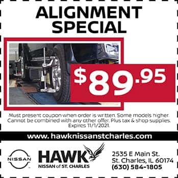 Alignment Special | Hawk Nissan of St. Charles