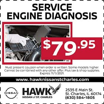 Service Engine Diagnosis | Hawk Nissan of St. Charles