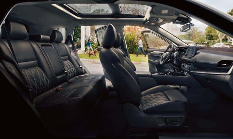 2022 Nissan Rogue interior seating side view