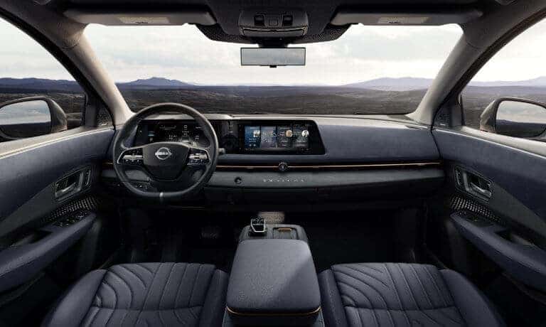 2023 Nissan ARIYA interior front