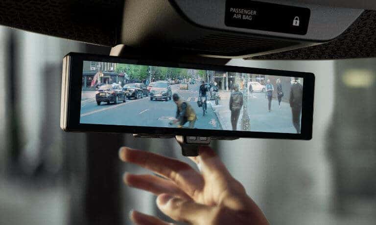 2023 Nissan ARIYA rearview mirror camera