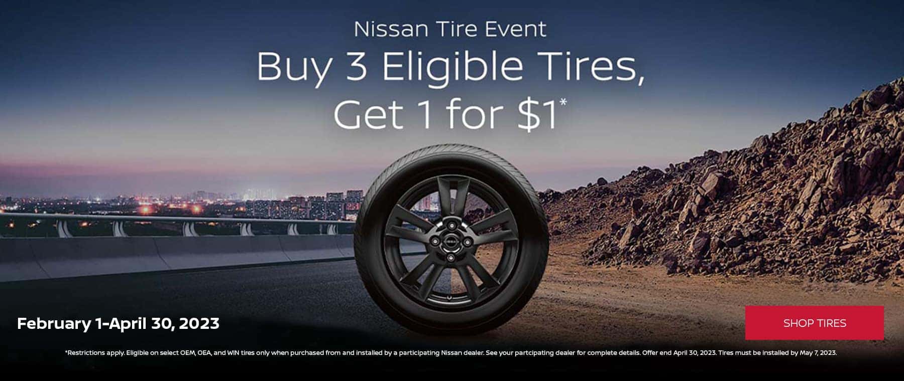 Tire Special | Hawk Nissan of St. Charles