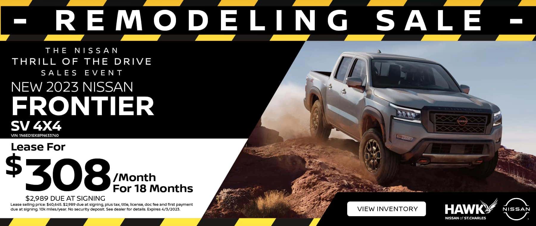 New 2023 Nissan Frontier | Hawk Nissan St Charles
