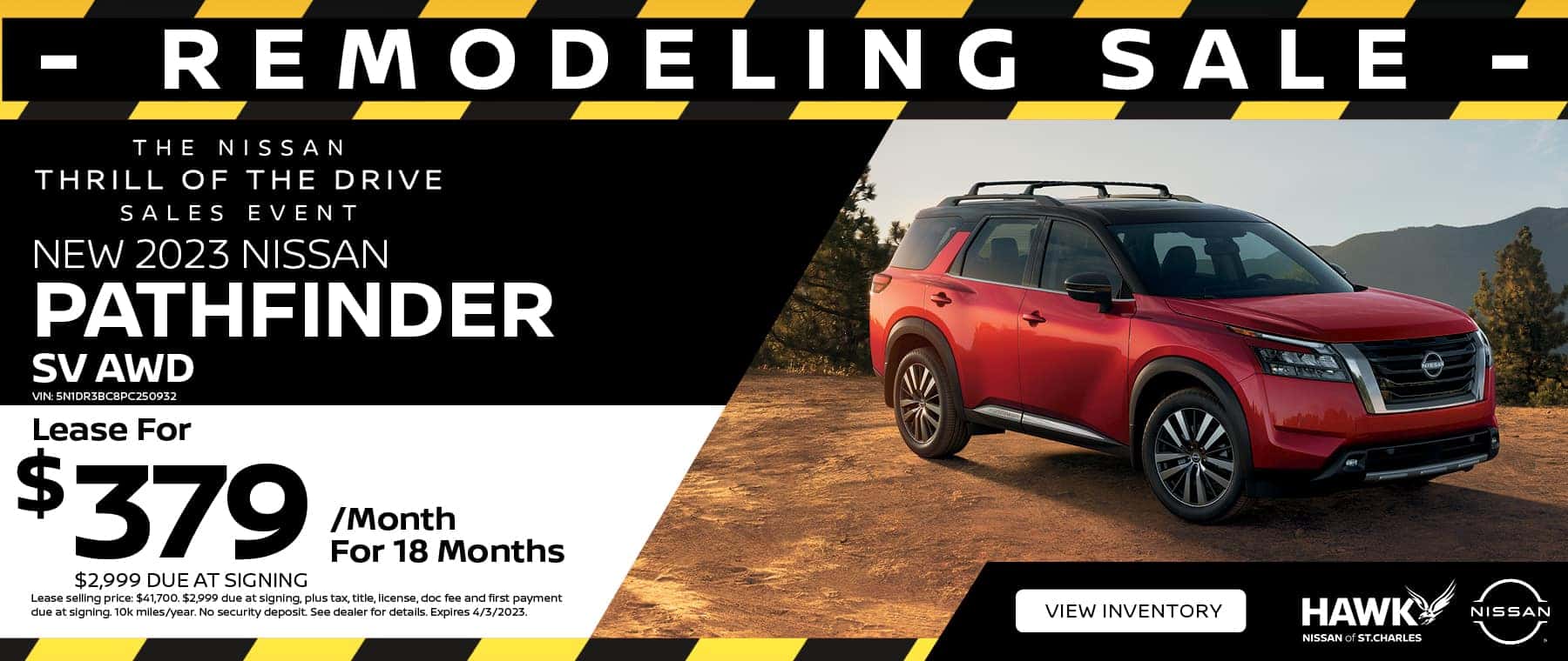 New 2023 Nissan Pathfinder | Hawk Nissan St. Charles