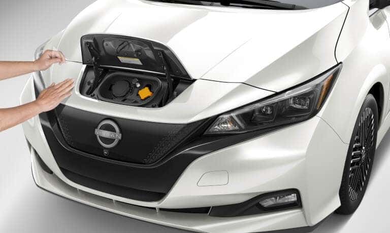 2023 Nissan LEAF charging port