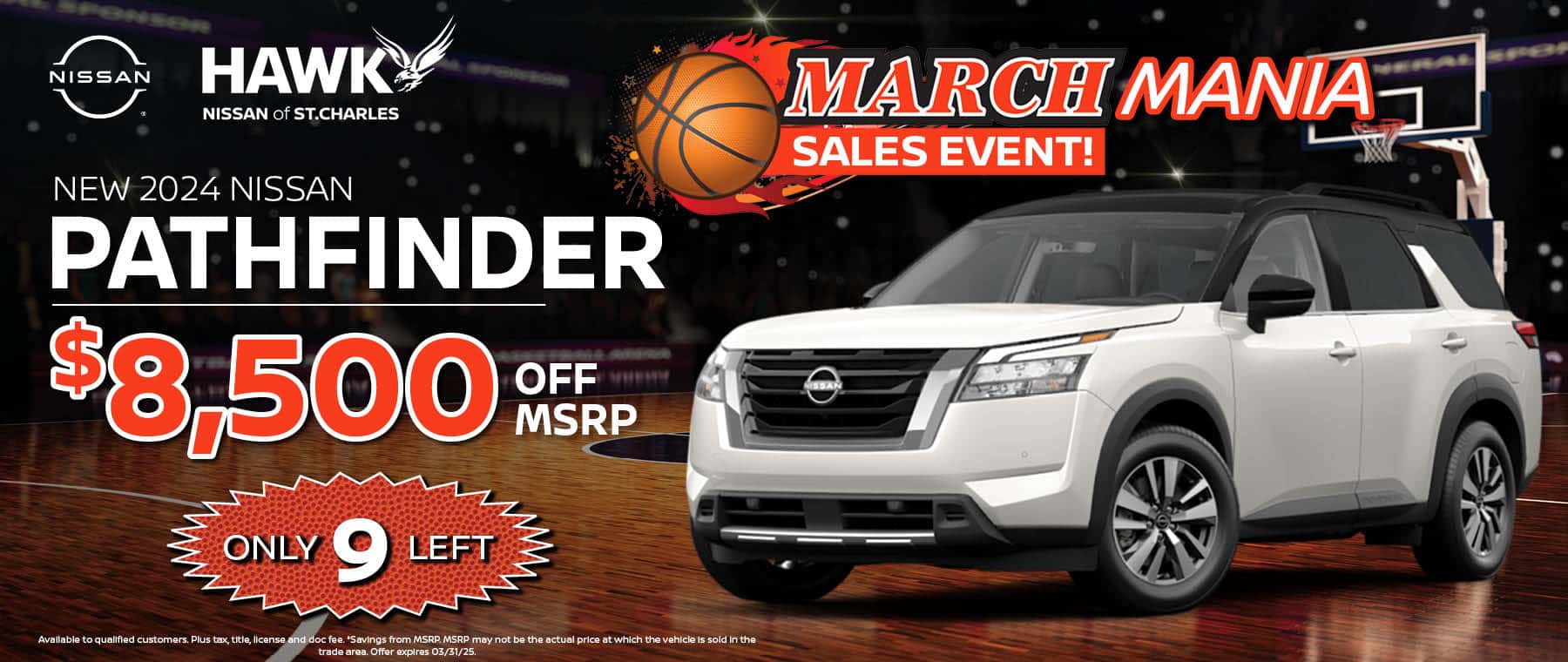 2024 Nissan Pathfinder Buy Offer | Hawk Nissan of St. Charles