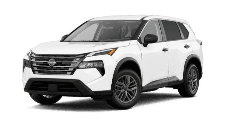 2025 Nissan Rogue S Exterior - Glacier White